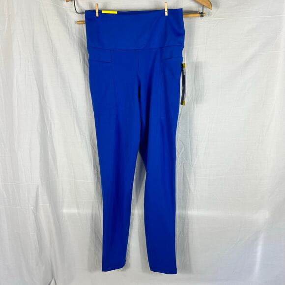 NWT Danskin Leggings Womens Small Blue High Waist Lightweight Skinny - Picture 1 of 10
